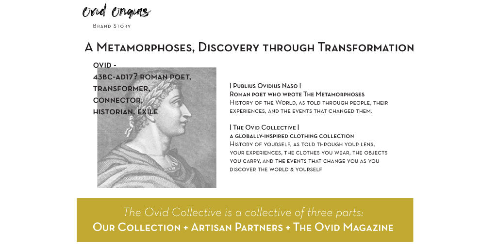 #OvidOrigins - Brand Story: A Metamorphosis, Discovery through Transformation